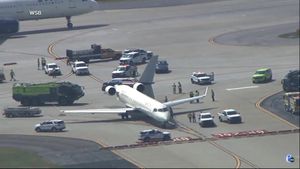 Collision At SeaTac Airport Between Japan Airlines And Delta Airline Plane