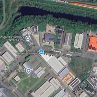 Goch: Industriehalle steht in Flammen
