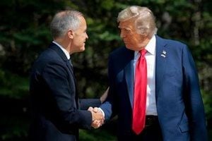 Trump Tariffs Shake U.S. Economy As Canada Retreats