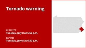 Tornado Warnings Impact Bucks County And Philadelphia Areas