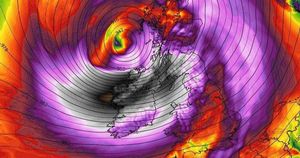 Storm Éowyn Brings Treacherous Winds And Rain To The UK