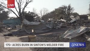 Sinton Community Unites For Fire Recovery Efforts