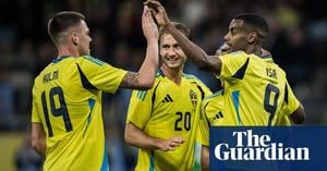 Alexander Isak Stars In Sweden's 5-1 Victory Over Northern Ireland