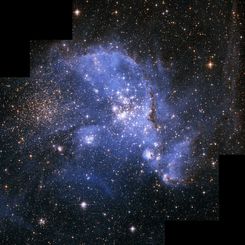 NGC 346 in the Small Magellanic Cloud