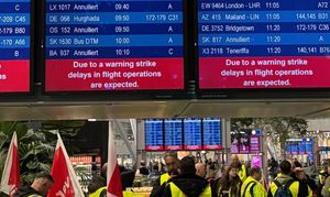 Massive Airport Strike Grounds Flights Across Germany