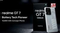 Realme GT 10,000mAh Battery: Concept phone with 320W fast charging and gt 7 series launch coming soon