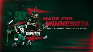 Kirill Kaprizov Becomes NHL’s Highest Paid With Wild Deal
