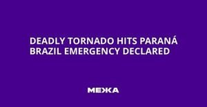 Tornado Devastates Southern Brazil Leaving Town In Ruins
