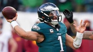 Eagles Dominate Commanders To Win NFC Championship