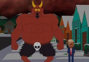 South Park Shocks With Trump And Satan Pregnancy