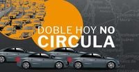 Por contingencia ambiental: Doble Hoy No Circula para este miércoles 19 en CDMX y Edomex