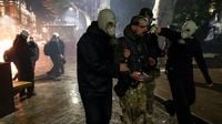 Police fire water cannon at Georgia protesters near presidential palace