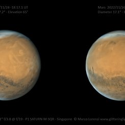  Stereo Mars near Opposition 