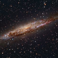 Nearby Spiral Galaxy NGC 4945