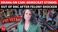 DNC Chaos: Texas Democrat Walks Out After Threat Mid-Call | Rep Collier Storms Faces 'Felony' Fire