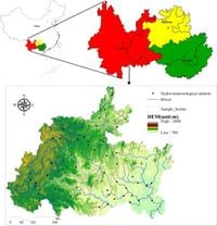 The coupled effect of climate change and LUCC on meteorological drought in a karst drainage basin, Southwest China - Scientific Reports