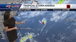 Tropical Storm Andrea Forms Marking 2025 Atlantic Season Start