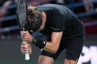 Zverev ousted by 54th-ranked Rinderknech in third round of Shanghai Masters