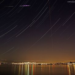 Perseid over Vancouver