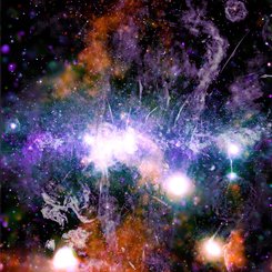 Yıldızlar, Gaz ve Manyetizmadaki Galaktik Merkez