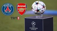 TRT 1 canlı maç nereden izlenir? HD frekans bilgileriyle PSG Arsenal maçı izlenebilecek