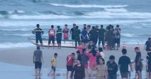 Tragic Drowning Incident At Quang Tri Beach
