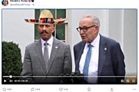 Trump posts vulgar, racist AI shutdown video of Schumer: ‘Nobody likes Democrats’