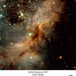 M17: Omega Bulutsusu Yıldız Fabrikası
