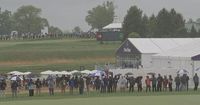 Day 2 of Truist Championship in Philadelphia features rainy conditions for golfers, fans