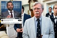 Kash Patel’s FBI raids John Bolton’s home, office in probe over sending classified documents to family