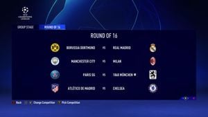 UEFA Champions League Round Of 16 Matches Unveiled