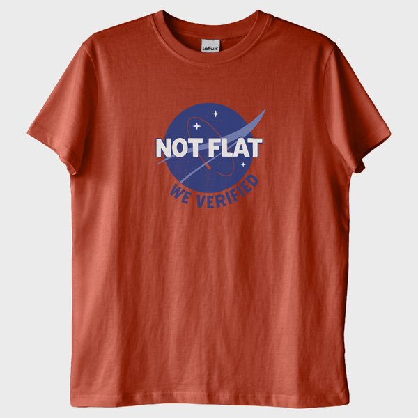 ''Not Flat'' T-Shirt