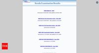 Kerala SSLC Results 2025: Check list of fake vs. official websites to download marks memo online - Times of India