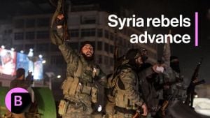 Syrian Rebels March Towards Damascus As Homs Falls