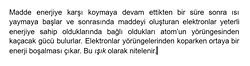 Işığın Enerjisinin kaynağı nedir  ?