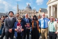 ‘We felt heard’: Survivors share testimonies with Pope Leo in apostolic meeting
