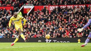 Mateta's Double Sinks Manchester United At Old Trafford