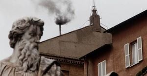 Black Smoke Signals Continued Search For New Pope