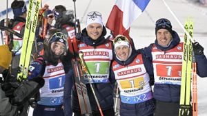 French Women Dominate Biathlon Relay, Claim Gold