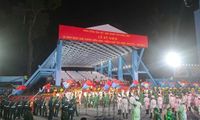 Hình ảnh trước giờ khai mạc Lễ tổng duyệt cấp Nhà nước diễu binh, diễu hành