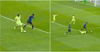 Fans are convinced there was a foul in build-up to vital Inter Milan goal vs Barcelona