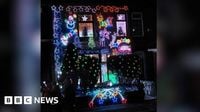 Tameside mum gets abuse for Christmas lights tribute to daughter