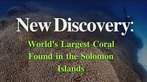 World's Largest Coral Colony Discovered In Solomon Islands