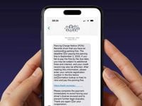 Council warns drivers of parking fine text scam