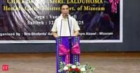 Mizoram Chief Minister Lalduhoma chairs first meeting of Northeast Economic Corridor task force