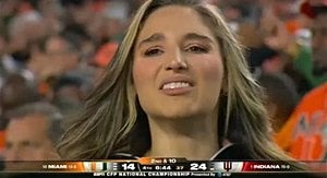 Abella Danger Goes Viral During Miami Hurricanes National Championship Loss