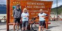Trio complete ‘missing link’ of 17,000-mile cycling challenge 40 years later