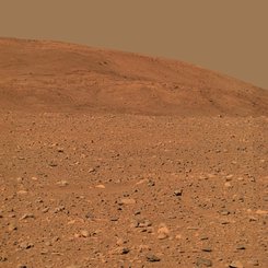 Spirit Rover Reaches the Columbia Hills on Mars