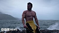 British endurance swimmer becomes first to swim around Iceland