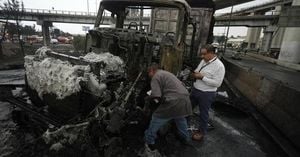 Gas Tanker Explosion In Mexico City Kills Three